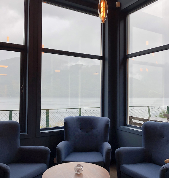 Тёплое глухое остекление с терморазрывом