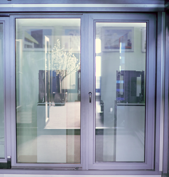 Алюминиевая дверь из профиля Провидал